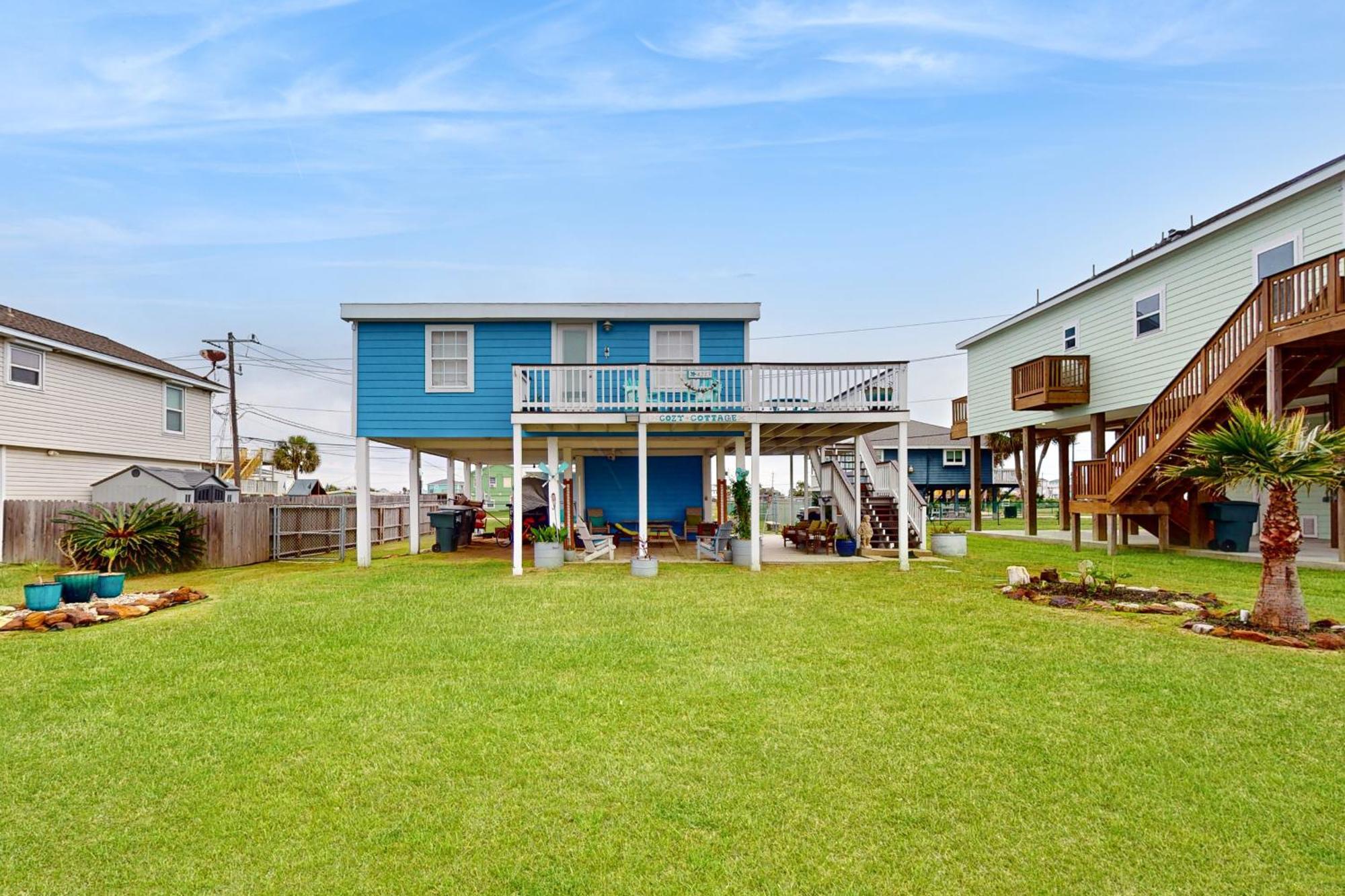 Cozy Cottage Galveston Exterior foto